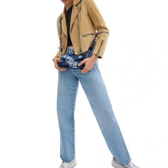 Coach Tabby Mini Tie-Dye Print Leather Shoulder Bag 20 LH/Midnight NWT Shoulder Bags